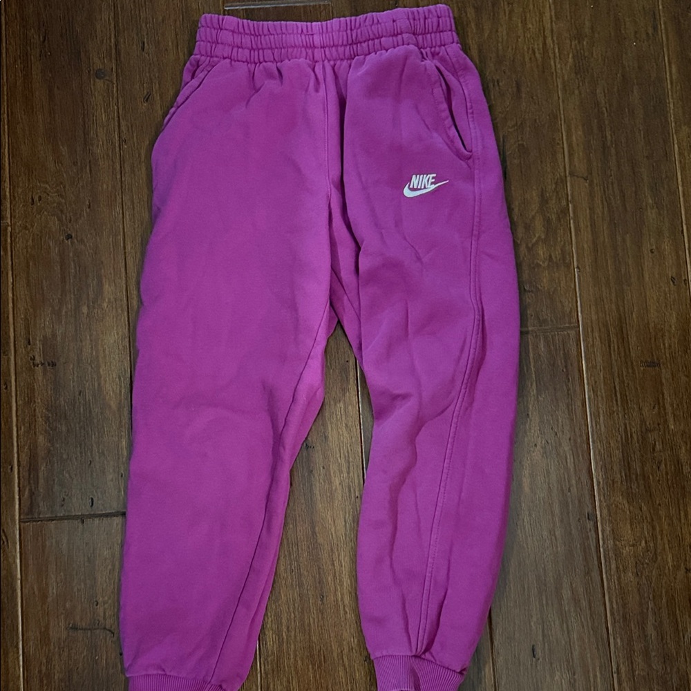 Nike Kids Magenta Sweatpants